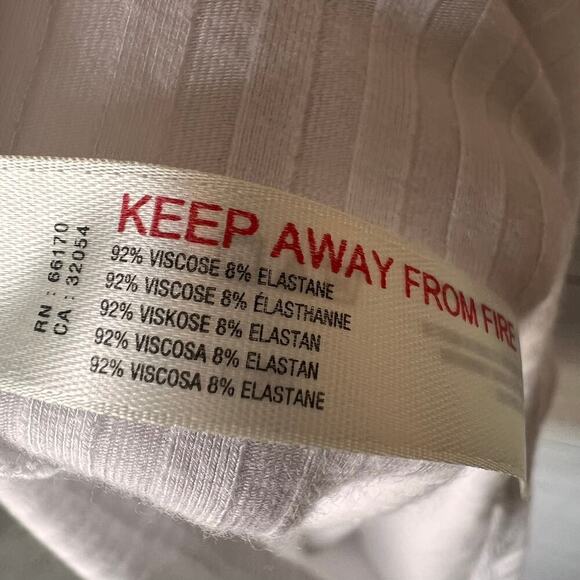 Free People FP Movement Top Womens Size S/P White Wide Ribbed Tank Summer - Picture 15 of 16